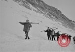 Image of Ski patrolmen Garmisch-Partenkirchen Germany, 1965, second 9 stock footage video 65675043208