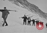 Image of Ski patrolmen Garmisch-Partenkirchen Germany, 1965, second 11 stock footage video 65675043208