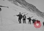 Image of Ski patrolmen Garmisch-Partenkirchen Germany, 1965, second 12 stock footage video 65675043208