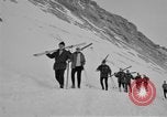 Image of Ski patrolmen Garmisch-Partenkirchen Germany, 1965, second 13 stock footage video 65675043208