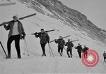 Image of Ski patrolmen Garmisch-Partenkirchen Germany, 1965, second 16 stock footage video 65675043208