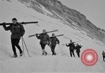 Image of Ski patrolmen Garmisch-Partenkirchen Germany, 1965, second 18 stock footage video 65675043208