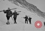 Image of Ski patrolmen Garmisch-Partenkirchen Germany, 1965, second 20 stock footage video 65675043208