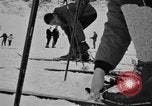 Image of Ski patrolmen Garmisch-Partenkirchen Germany, 1965, second 39 stock footage video 65675043208