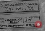 Image of Saint Bernard protecting skiers Garmisch-Partenkirchen Germany, 1965, second 1 stock footage video 65675043210