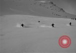 Image of Saint Bernard protecting skiers Garmisch-Partenkirchen Germany, 1965, second 7 stock footage video 65675043210