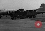 Standbild C-54 Skymaster Frankfurt Deutschland, 1948, aus Sekunde 48 historischem Filmmaterial Videoclip 65675043222
