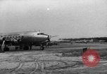 Image of C-54 Skymaster Frankfurt Germany, 1948, second 34 stock footage video 65675043224