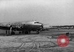 Image of C-54 Skymaster Frankfurt Germany, 1948, second 35 stock footage video 65675043224