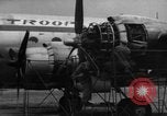 Image of C-54 Skymaster Frankfurt Germany, 1948, second 22 stock footage video 65675043225