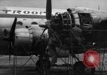 Image of C-54 Skymaster Frankfurt Germany, 1948, second 24 stock footage video 65675043225