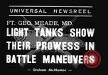 Standbild 66 Vereinigten Staaten Infanterie Panzer Fort Meade Maryland USA, 1938, aus Sekunde 7 historischem Filmmaterial Videoclip 65675043242