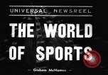Standbild Fußballspiel New Haven Connecticut USA, 1938, aus Sekunde 3 historischem Filmmaterial Videoclip 65675043247