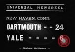 Standbild Fußballspiel New Haven Connecticut USA, 1938, aus Sekunde 7 historischem Filmmaterial Videoclip 65675043247