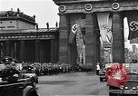 Image of Hitler speaks at 1936 Olympics in Berlin Berlin Germany, 1936, second 7 stock footage video 65675043250