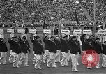 Image of Hitler speaks at 1936 Olympics in Berlin Berlin Germany, 1936, second 43 stock footage video 65675043250