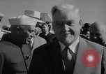 Standbild Nikita Chruschtschow S Delhi Indien, 1953, aus Sekunde 23 historischem Filmmaterial Videoclip 65675043251