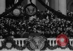 Image of President Franklin D Roosevelt fear itself speech Washington DC USA, 1933, second 22 stock footage video 65675043256