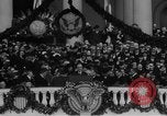 Image of President Franklin D Roosevelt fear itself speech Washington DC USA, 1933, second 23 stock footage video 65675043256