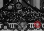 Image of President Franklin D Roosevelt fear itself speech Washington DC USA, 1933, second 26 stock footage video 65675043256