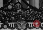 Image of President Franklin D Roosevelt fear itself speech Washington DC USA, 1933, second 27 stock footage video 65675043256