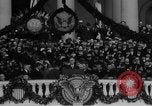 Image of President Franklin D Roosevelt fear itself speech Washington DC USA, 1933, second 29 stock footage video 65675043256