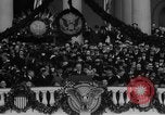Image of President Franklin D Roosevelt fear itself speech Washington DC USA, 1933, second 33 stock footage video 65675043256