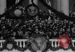 Image of President Franklin D Roosevelt fear itself speech Washington DC USA, 1933, second 42 stock footage video 65675043256