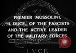 Image of Benito Mussolini Italy, 1929, second 20 stock footage video 65675043259