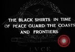 Image of Italian Black Shirt Guards Italy, 1929, second 5 stock footage video 65675043260