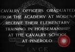 Image of Cavalry officers Pinerolo Italy, 1929, second 19 stock footage video 65675043265