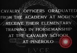 Image of Cavalry officers Pinerolo Italy, 1929, second 21 stock footage video 65675043265