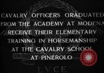 Image of Cavalry officers Pinerolo Italy, 1929, second 26 stock footage video 65675043265