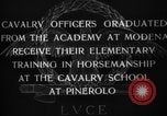 Image of Cavalry officers Pinerolo Italy, 1929, second 28 stock footage video 65675043265