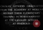 Image of Cavalry officers Pinerolo Italy, 1929, second 31 stock footage video 65675043265