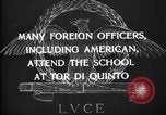 Standbild amerikanischen Kavallerie Offiziere Rom Italien, 1929, aus Sekunde 12 historischem Filmmaterial Videoclip 65675043269