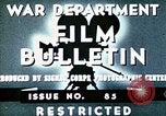 Standbild Vereinigten Staaten Soldaten United States USA, 1943, aus Sekunde 6 historischem Filmmaterial Videoclip 65675043270
