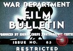 Standbild Vereinigten Staaten Soldaten United States USA, 1943, aus Sekunde 14 historischem Filmmaterial Videoclip 65675043270