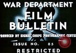 Standbild Vereinigten Staaten Soldaten United States USA, 1943, aus Sekunde 15 historischem Filmmaterial Videoclip 65675043270