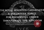 Image of Royal Mounted Carabineers Italy, 1929, second 13 stock footage video 65675043273