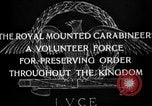 Image of Royal Mounted Carabineers Italy, 1929, second 15 stock footage video 65675043273