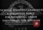 Image of Royal Mounted Carabineers Italy, 1929, second 21 stock footage video 65675043273