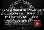 Image of Royal Mounted Carabineers Italy, 1929, second 22 stock footage video 65675043273