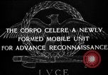 Image of Corpo Celere Italy, 1929, second 1 stock footage video 65675043274