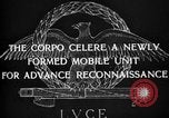 Image of Corpo Celere Italy, 1929, second 3 stock footage video 65675043274