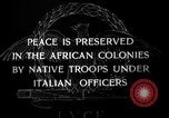Image of African troops in Italian colony Italy, 1929, second 4 stock footage video 65675043282