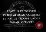 Image of African troops in Italian colony Italy, 1929, second 7 stock footage video 65675043282