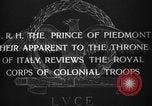 Image of Prince of Piedmont Italy, 1929, second 3 stock footage video 65675043283
