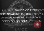 Image of Prince of Piedmont Italy, 1929, second 5 stock footage video 65675043283