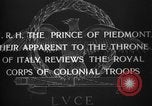 Image of Prince of Piedmont Italy, 1929, second 11 stock footage video 65675043283
